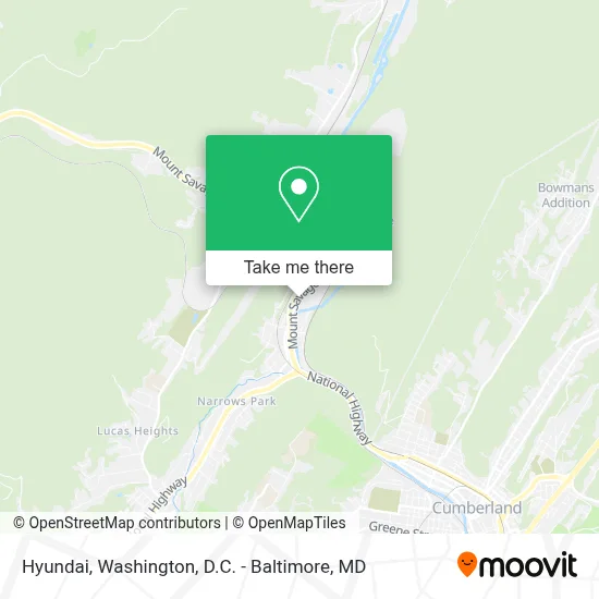 Hyundai map