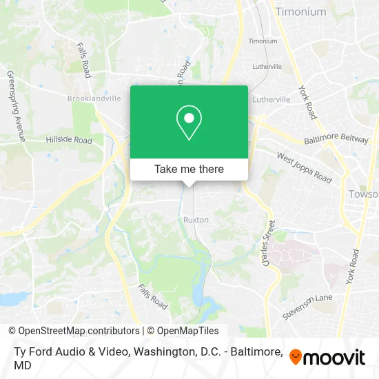 Ty Ford Audio & Video map
