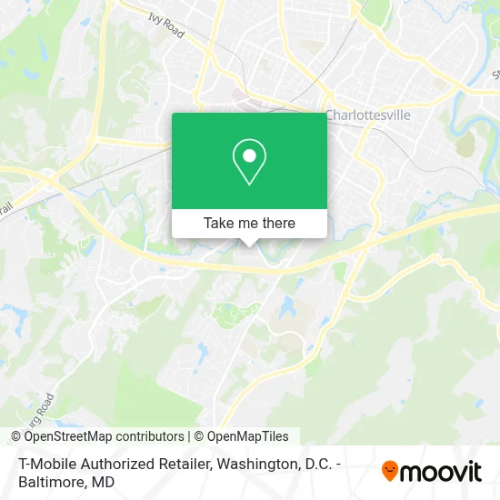 T-Mobile Authorized Retailer map