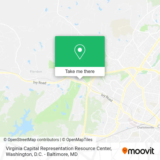 Virginia Capital Representation Resource Center map