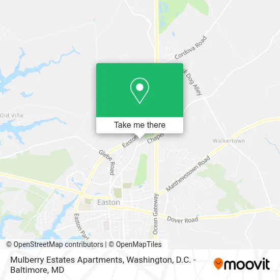 Mulberry Estates Apartments map