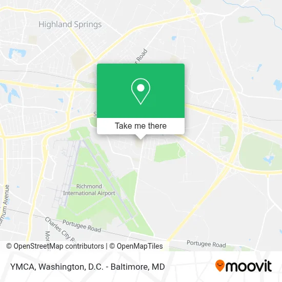 Ymca map