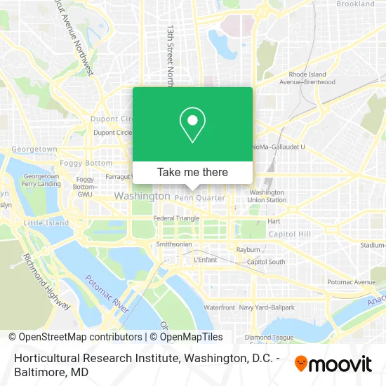 Horticultural Research Institute map