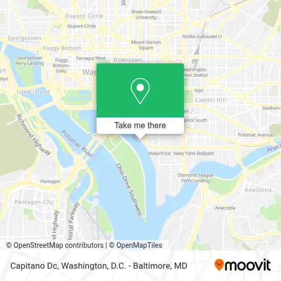 Capitano Dc map