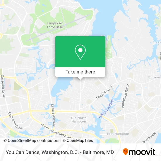 You Can Dance map