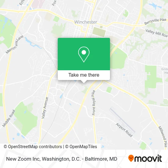 New Zoom Inc map