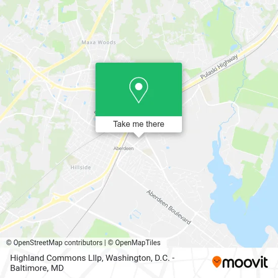 Highland Commons Lllp map