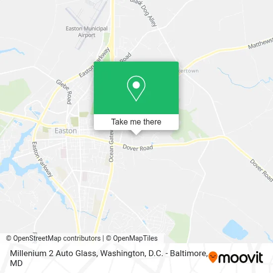 Millenium 2 Auto Glass map