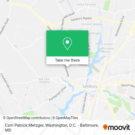 Csm Patrick Metzger map