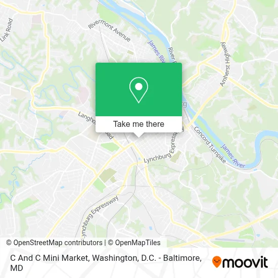 C And C Mini Market map