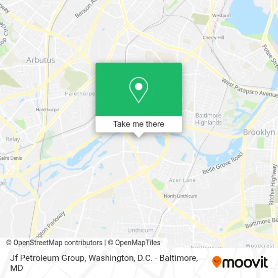 Jf Petroleum Group map