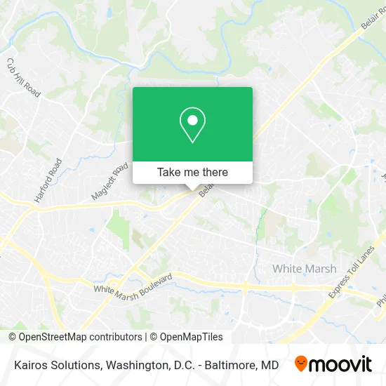 Kairos Solutions map