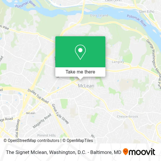 The Signet Mclean map