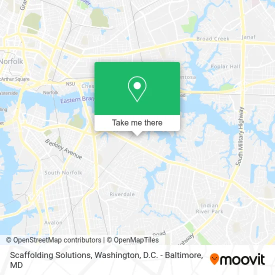 Scaffolding Solutions map