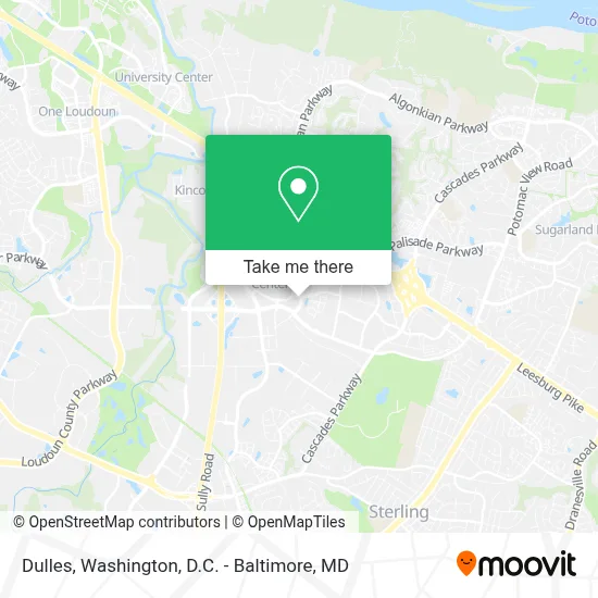 Dulles map