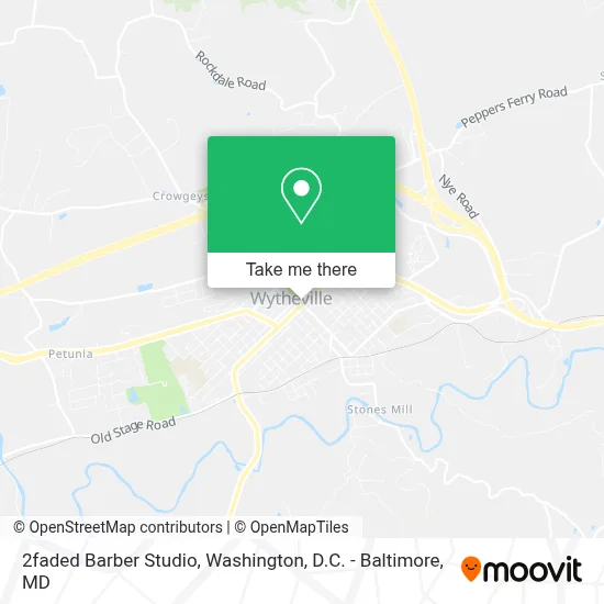 2faded Barber Studio map