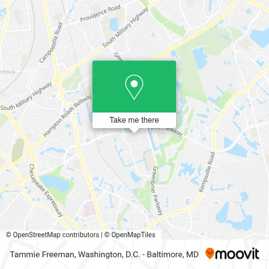 Tammie Freeman map