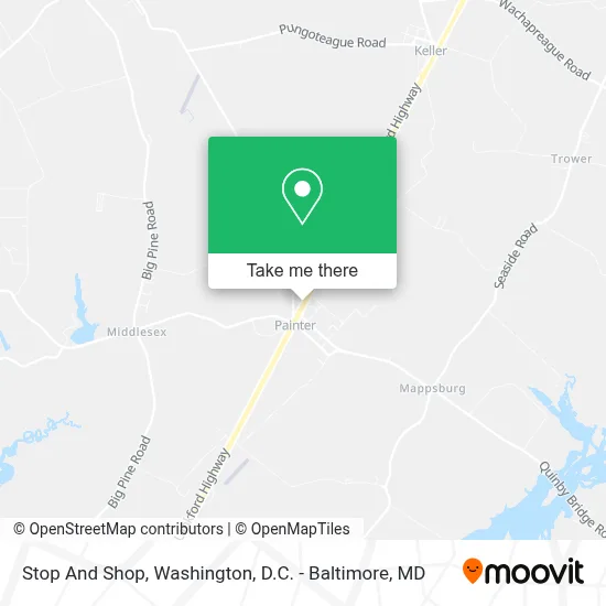Stop And Shop map