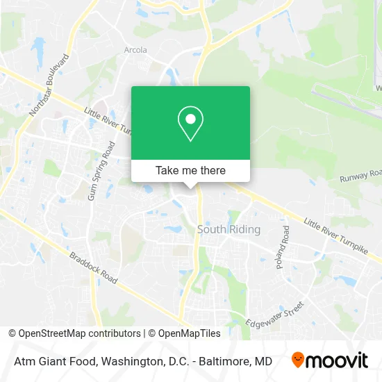 Atm Giant Food map