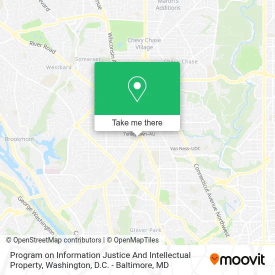 Program on Information Justice And Intellectual Property map