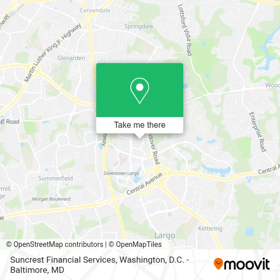 Suncrest Financial Services map
