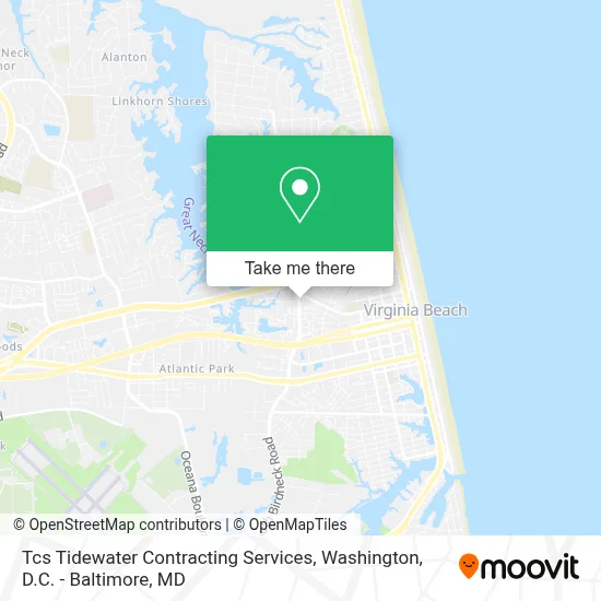 Tcs Tidewater Contracting Services map