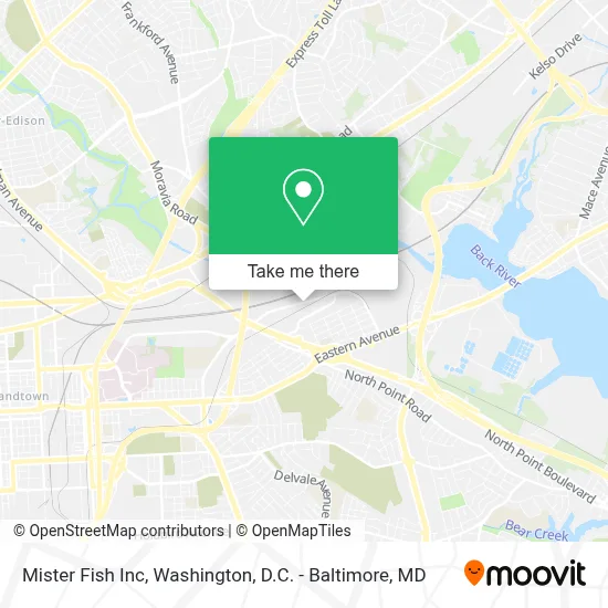 Mister Fish Inc map