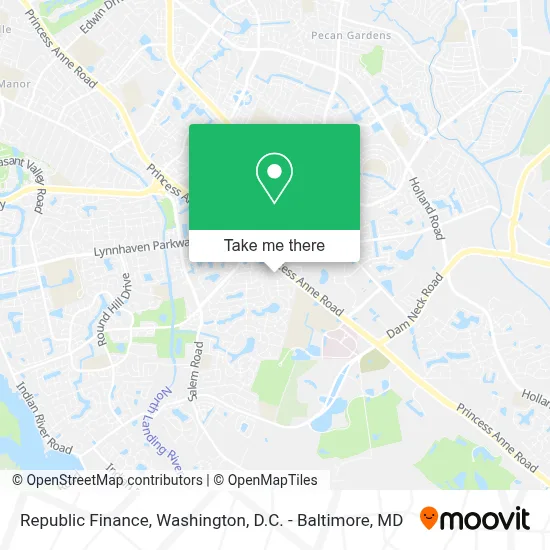 Republic Finance map