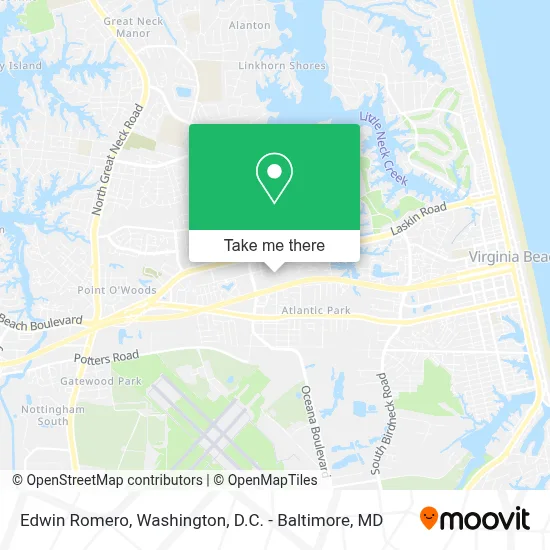 Edwin Romero map