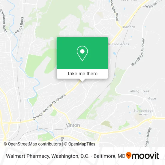 Walmart Pharmacy map