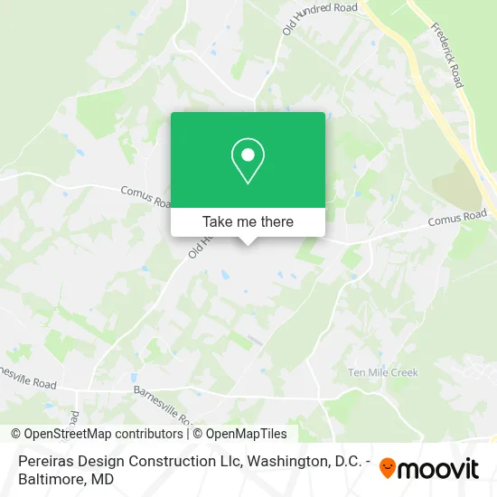 Pereiras Design Construction Llc map