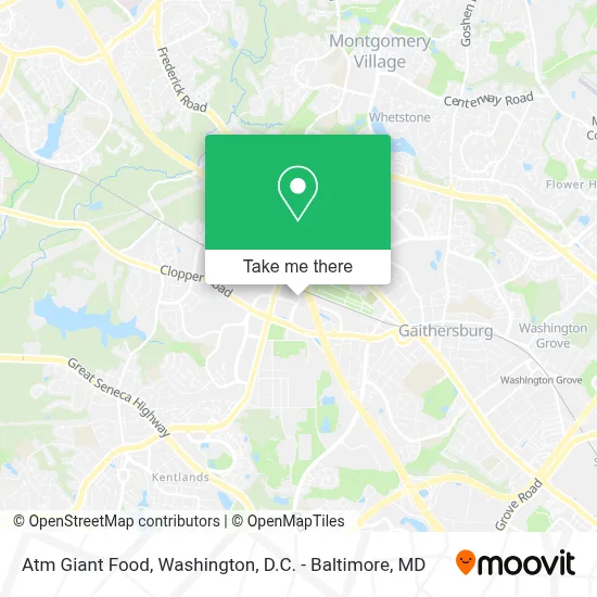 Atm Giant Food map