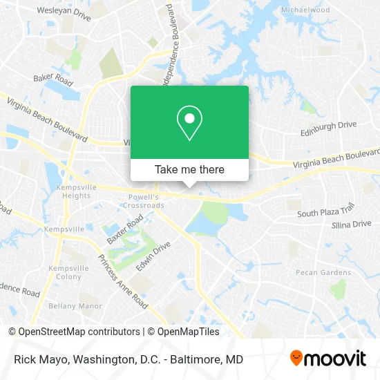 Rick Mayo map