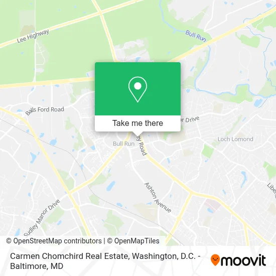 Carmen Chomchird Real Estate map