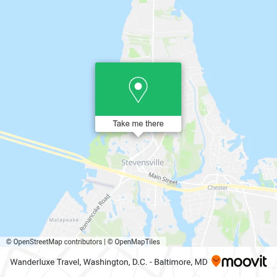 Wanderluxe Travel map