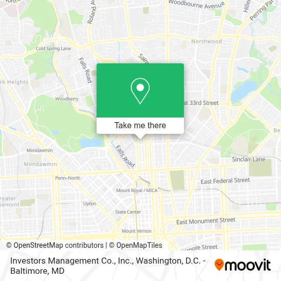 Investors Management Co., Inc. map