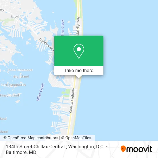 134th Street Chillax Central. map