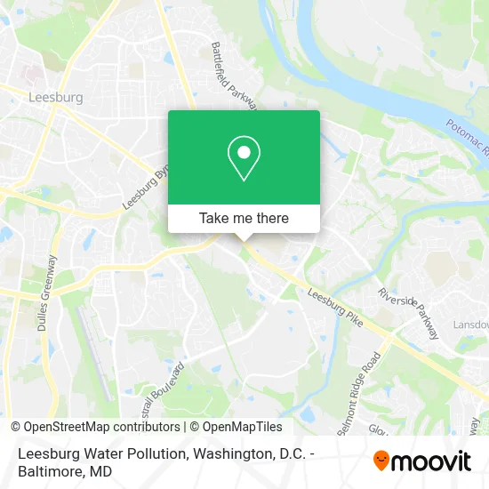 Leesburg Water Pollution map
