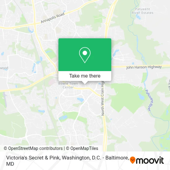 Victoria's Secret & Pink map