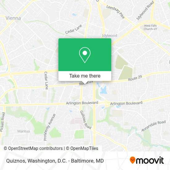 Quiznos map
