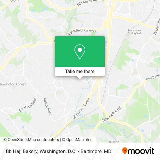 Bb Haji Bakery map