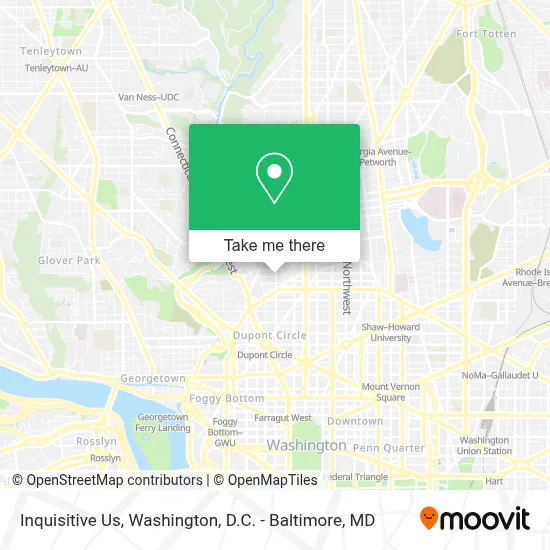 Inquisitive Us map