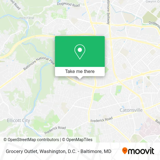 Grocery Outlet map