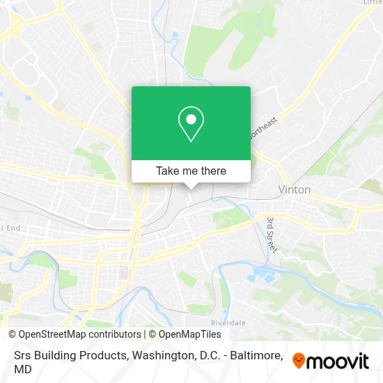 Srs Building Products map