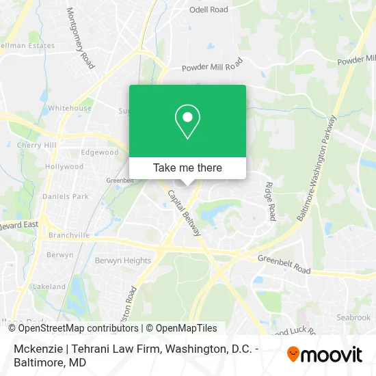 Mckenzie | Tehrani Law Firm map