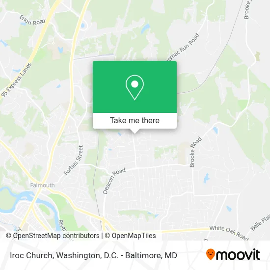 Iroc Church map