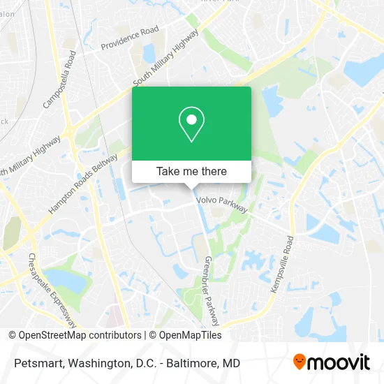 Petsmart map