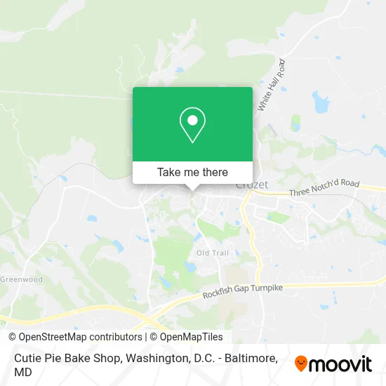 Cutie Pie Bake Shop map