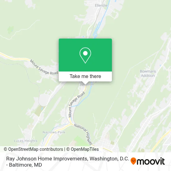 Ray Johnson Home Improvements map