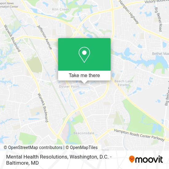 Mental Health Resolutions map